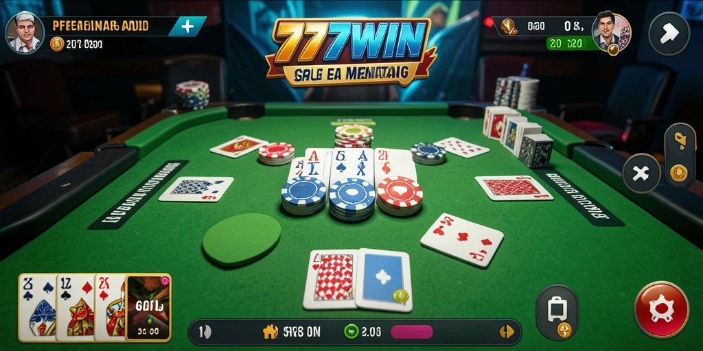 Tampilan gameplay <strong>777WIN</strong> yang seru dan interaktif.