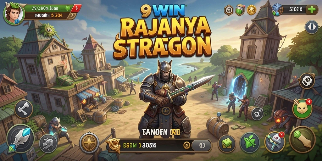 Gameplay 9WIN menampilkan strategi bisnis yang mendebarkan.