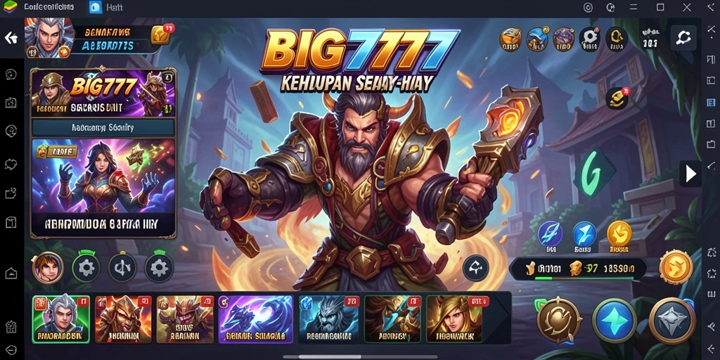 Screenshot BIG777 menampilkan fitur pengingat dan kolaborasi yang efisien.