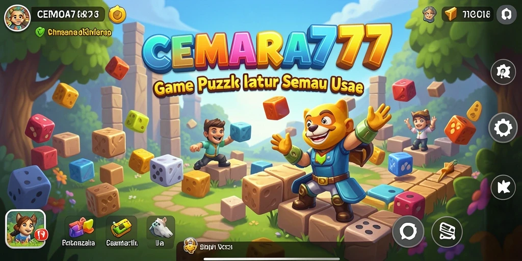 Gameplay menarik CEMARA777 menyajikan tantangan Puzzle.