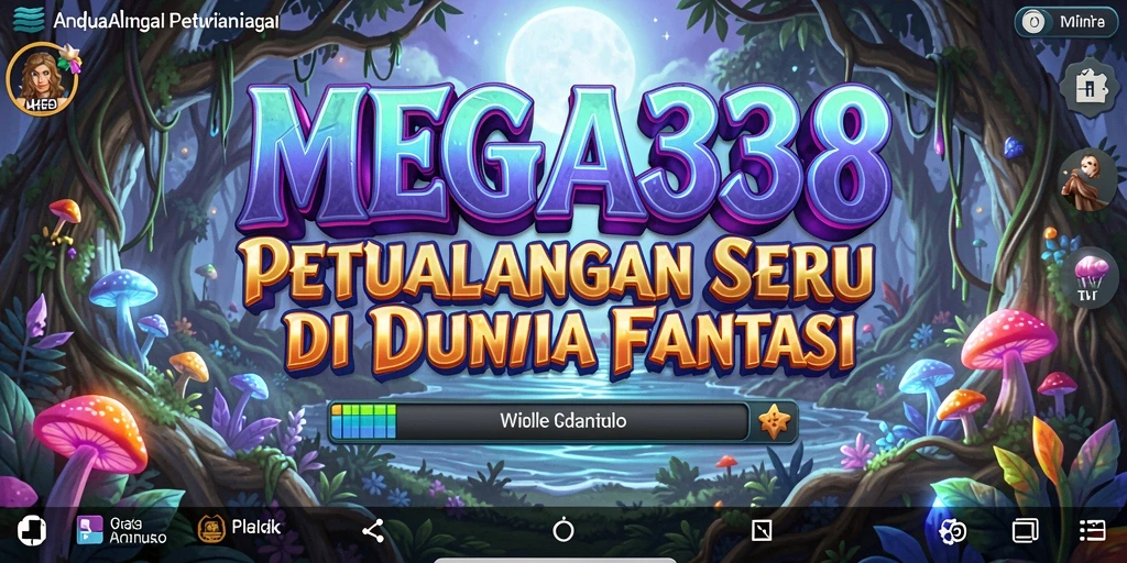Tampilan gameplay seru di dunia petualangan MEGA338.