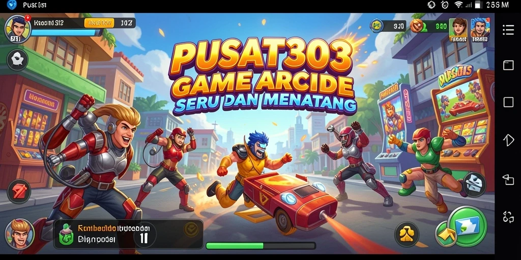 Tampilan gameplay seru dan menantang dari PUSAT303.