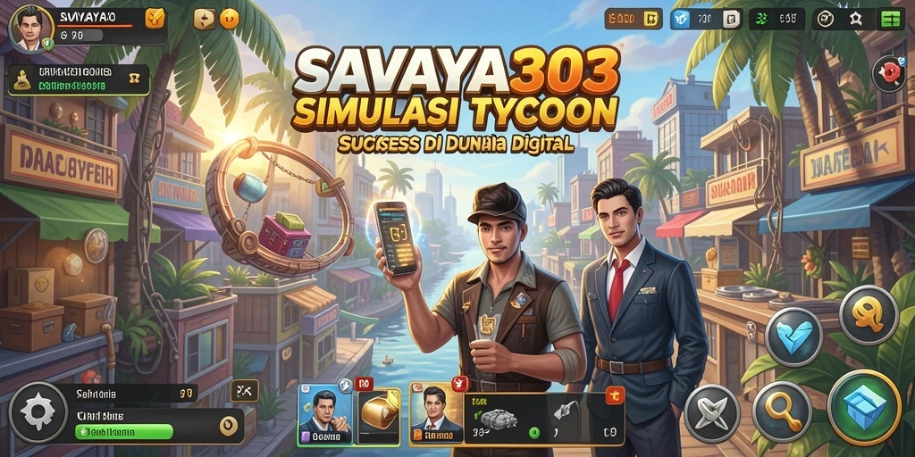 Tampilan gameplay Tycoon yang menarik dan interaktif.