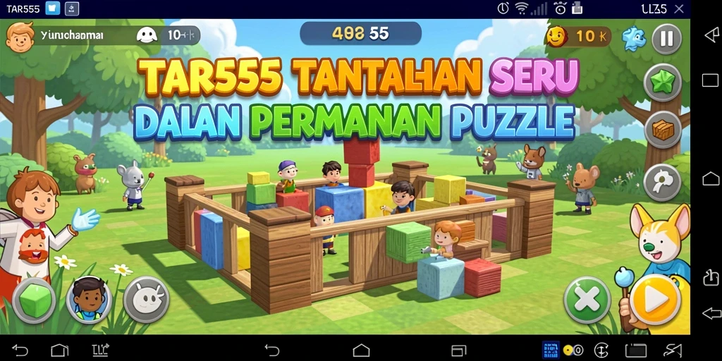 Screenshot TAR555 menampilkan gameplay Puzzle yang menarik dan menantang.