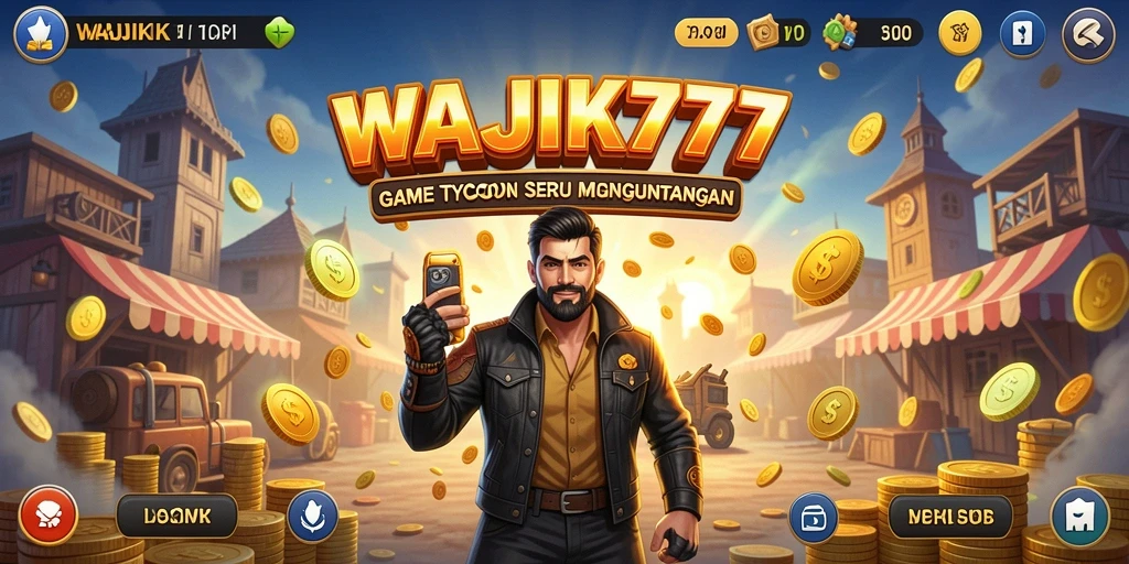 Screenshot WAJIK777 menampilkan suasana gameplay Tycoon yang seru dan kompetitif.